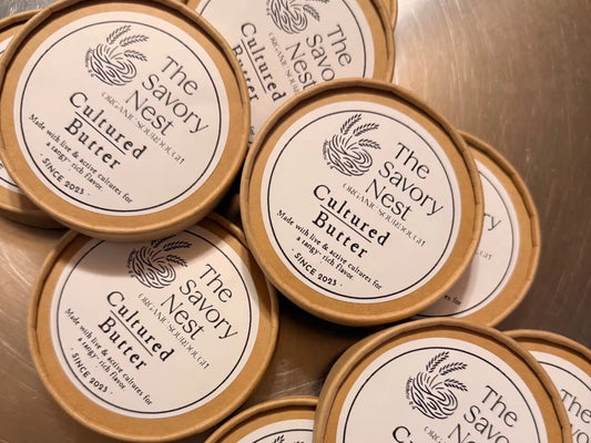 Cultured Salted Butter 8oz. (Not Available For Shipping)
